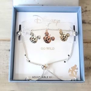 NIB DISNEY MICKEY MOUSE ADJUSTABLE BRACELET
